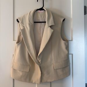 2 piece short and vest set